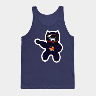 Blast off with the Astronaut Cat: The Feline Explorer that's out of this world! Tank Top